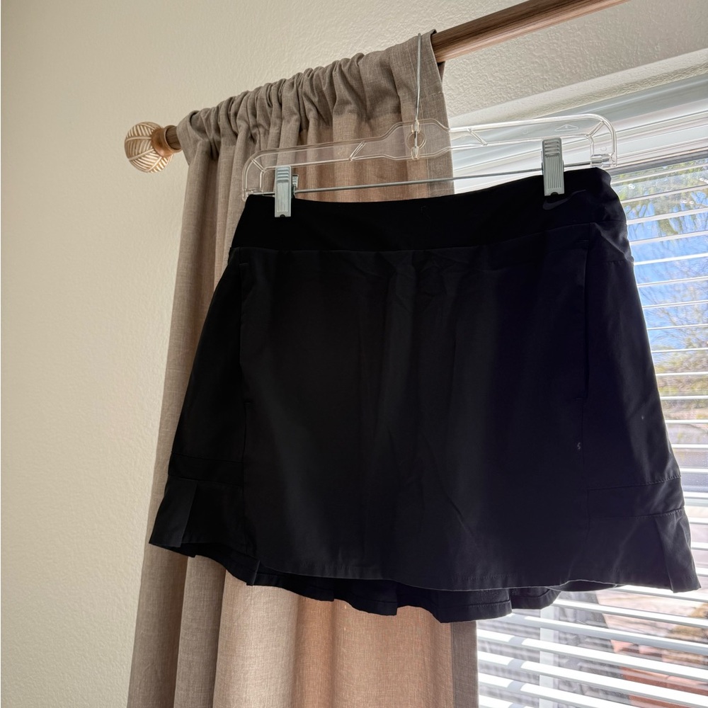 Nike Dri-Fit black skort, size small.